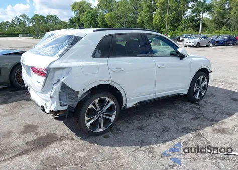 2021 Audi Q3 Premium 45 Tfsi S Line Quattro Tiptronic из США, поврежденный, VIN WA1DECF31M1051197
